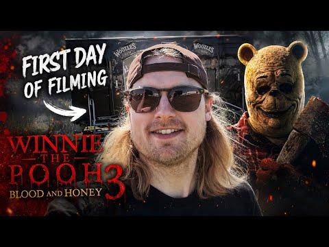 First Day On Set Editing Winnie The Pooh Blood and Honey 3 #behindthescenes